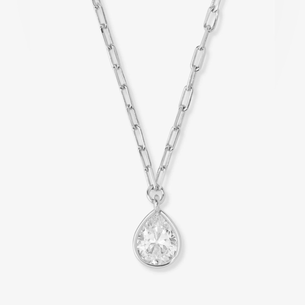 Drop of Perfection Necklace
Silver|White Diamondettes
Orig price$98.00